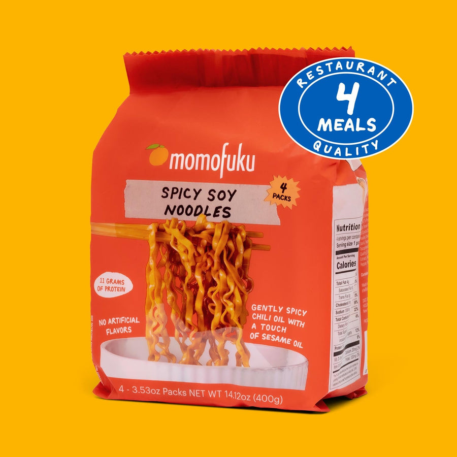 Spicy Soy Noodles | 4 Packs D9