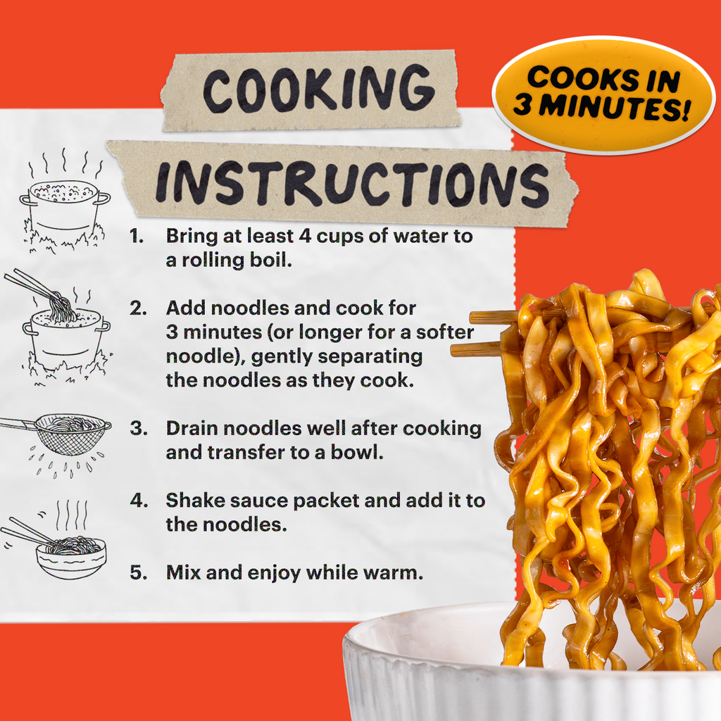 Spicy Soy Noodles | 12 Packs